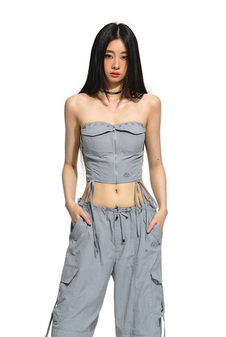 [NAWS] Drawstring Tube Top