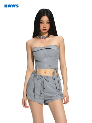 [NAWS] Drawstring Tube Top
