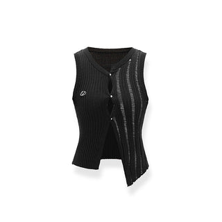 [NAWS] Asymmetric Cardigan Vest