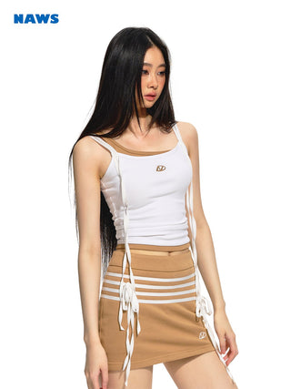 [NAWS] Striped Sports Skirt