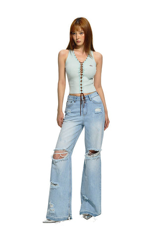 [NAWS] Adjustable Tie Slim Fit Vest