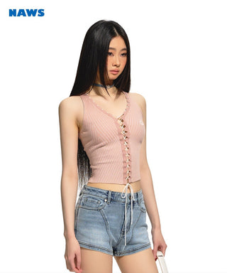 [NAWS] Adjustable Tie Slim Fit Vest