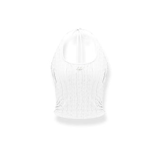 [NAWS] Knit V-Neck Cropped Vest Oath
