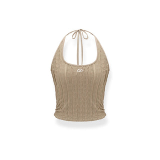 [NAWS] Knit V-Neck Cropped Vest Oath