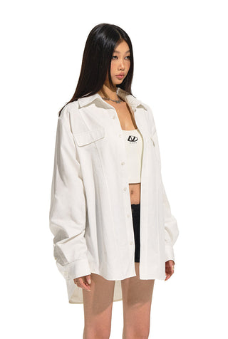 [NAWS] Oversized Origami classic shirt