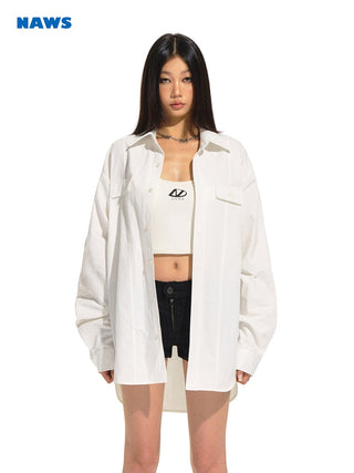[NAWS] Oversized Origami classic shirt
