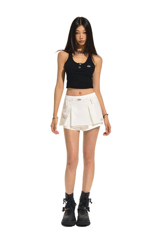[NAWS] U-neck slim vest