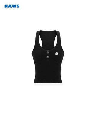 [NAWS] U-neck slim vest