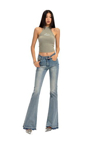 [NAWS] Slim Fit Halter Neck Vest