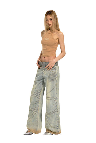 [NAWS] Slim Fit Halter Neck Vest