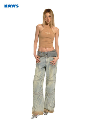 [NAWS] Slim Fit Halter Neck Vest