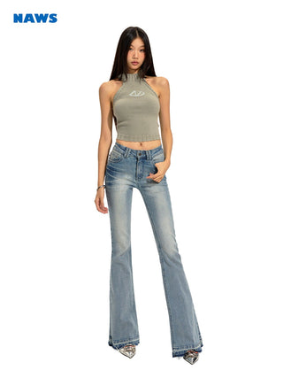 [NAWS] Slim Fit Halter Neck Vest