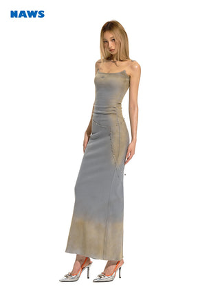 [NAWS] Mud-dyed Bodycon dress