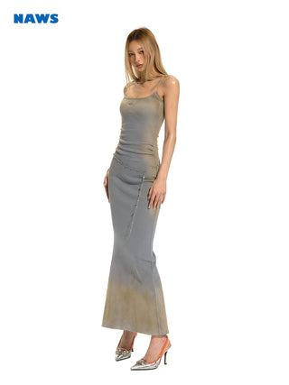 [NAWS] Mud-dyed Bodycon dress