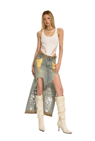 [NAWS] Doomsday Denim Skirt
