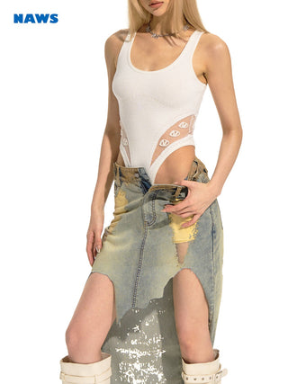 [NAWS] Doomsday Denim Skirt