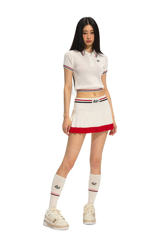 [NAWS] Slim fit polo T-shirt
