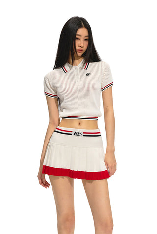 [NAWS] Slim fit polo T-shirt