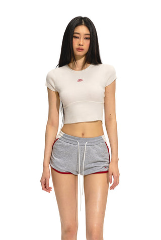[NAWS] Embroidered Patches Sports Shorts