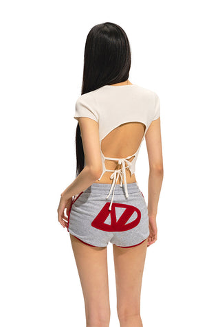[NAWS] Embroidered Patches Sports Shorts