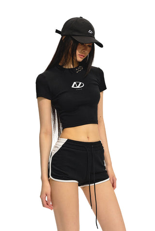 [NAWS] Embroidered Patches Sports Shorts