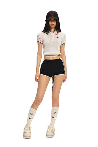 [NAWS] Embroidered Patches Sports Shorts