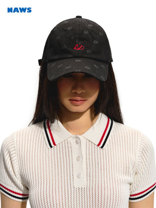 [NAWS] Embroidered soft top cap