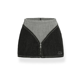 [NAWS] Low waist denim skirt