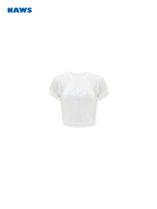 [NAWS] Slim Micro-transparent T-shirt