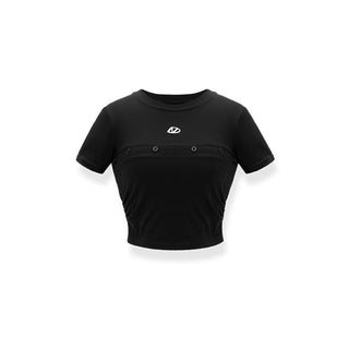 [NAWS] Adjustable Button Pleated Tee