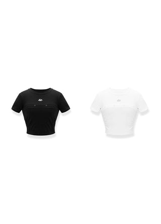 [NAWS] Adjustable Button Pleated Tee