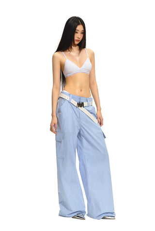 [NAWS] Low waist loose baggy pants