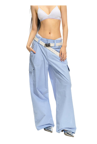 [NAWS] Low waist loose baggy pants