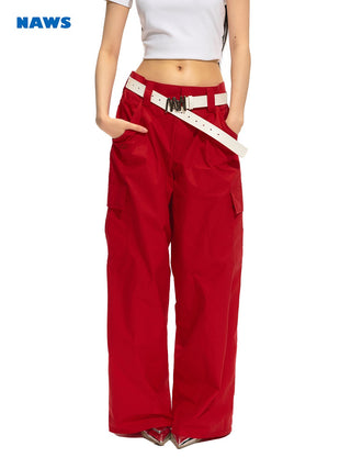 [NAWS] Low waist loose baggy pants