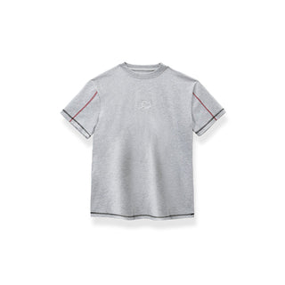 [NAWS] Contrast Line oversized T-shirt