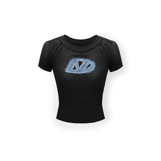 [NAWS] Slim waist knitted Top