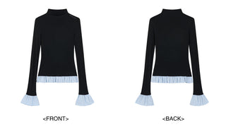 [NS76] striped wool sweater