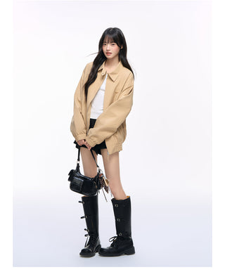 [NS76] khaki workwear jacket