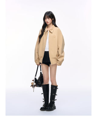 [NS76] khaki workwear jacket