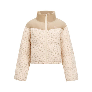 [NS76] floral down jacket