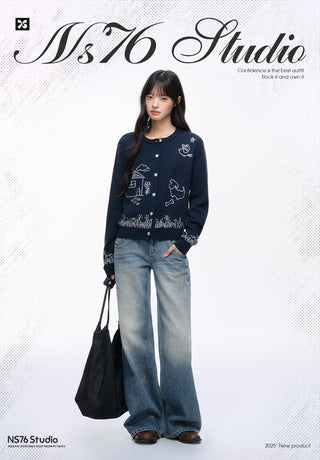 [NS76] vintage wide jeans