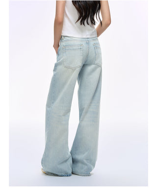 [NS76] distressed wide jeans