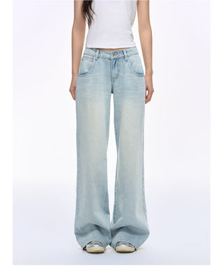 [NS76] distressed wide jeans