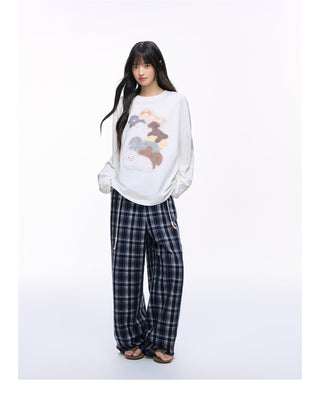 [NS76] puppy print tee