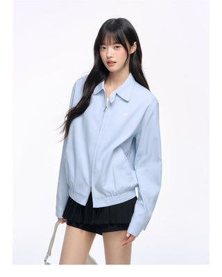 [NS76] linen embroidery jacket