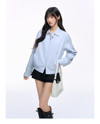 [NS76] linen embroidery jacket