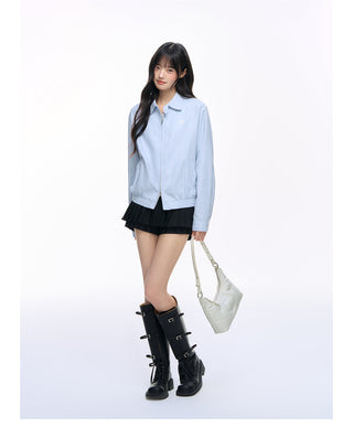 [NS76] linen embroidery jacket