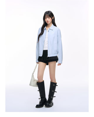 [NS76] linen embroidery jacket