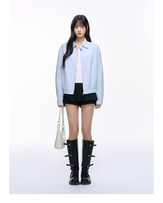 [NS76] linen embroidery jacket