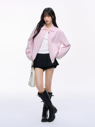 [NS76] linen embroidery jacket